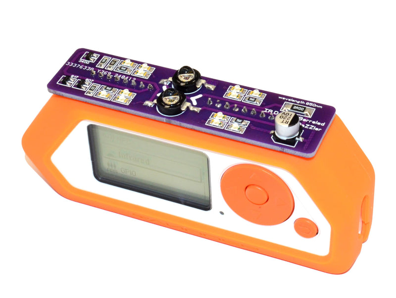 Double Barreled IR LED Blaster Dazzler 850nm Competible with Flipper Zero, Purple - NewNest Australia