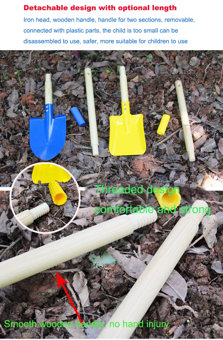 Mini Garden Tools- Kids Gardening & Lawn Care Hand Tools/Small Patio, Lawn & Garden Tools Set (Leaf rake) Leaf rake