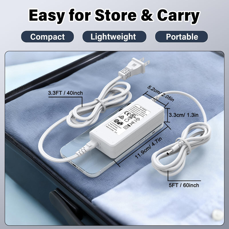 24V Air Purifier Charger Replacement Compatible with Levoit Vital 200S