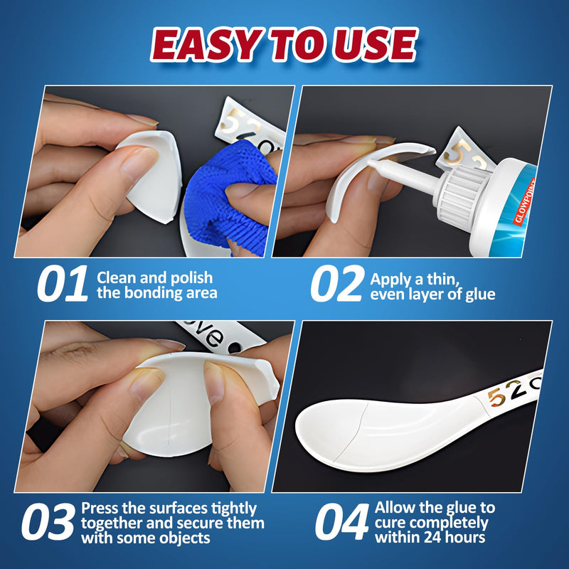 Ceramic Glue, 35g Ultra Strong Super Glue for Ceramic, Porcelain, Pottery & China Repair – Waterproof, Heat-Resistant, Safe Adhesive for Mugs, Dishes, Tiles & Crafts ceramic glue