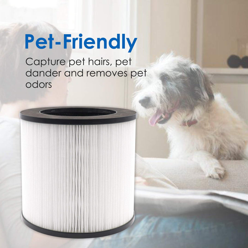 MA14 Replacement Filter, Made in TAIWAN, Compatible with MA-14 Air Purifier, 3-in-1 Premium Filtration and Activated Carbon Filter Set (2-Pack) 2-Pack