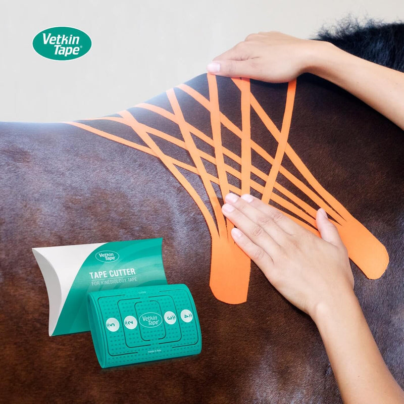 Vetkintape® Cutter: The Ultimate Kinesiology Tape Cutting Device | Effortless, Precise, and Convenient! | Pre-Cut Veterinary Kinesiology Tape On Demand | Cut 2.4 inch to Desired Lengths & Strokes