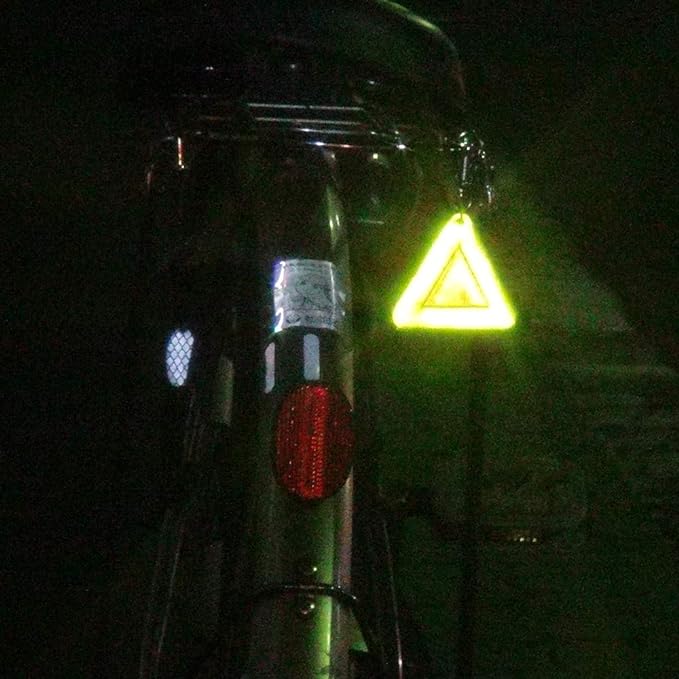 Yoshio Waving Reflector Triangle, Orange - NewNest Australia