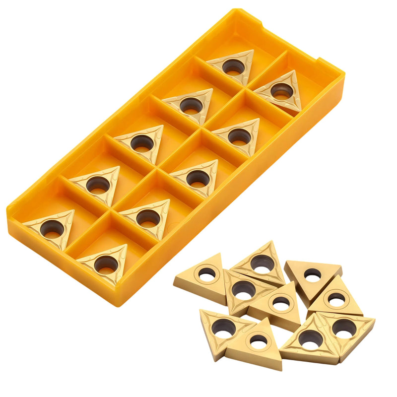 BestParts 20PCS TCMT32.51/ TCMT16T304 CNC Carbide Turning Indexable Inserts | TCMT Carbide Insert for Lathe Cutter Holder Tool,for Steel and Stainless Steel Part