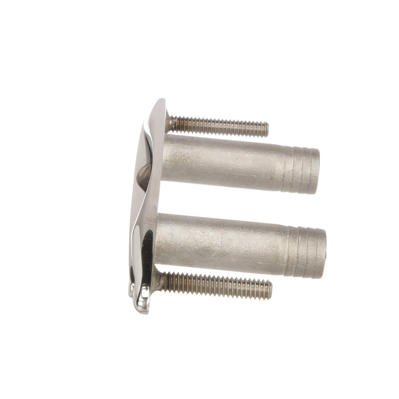 Seachoice 316 Cast Stainless Steel Pull Up Cleat, Flush Mount, Various Sizes Cleat w/ Studs 6"
