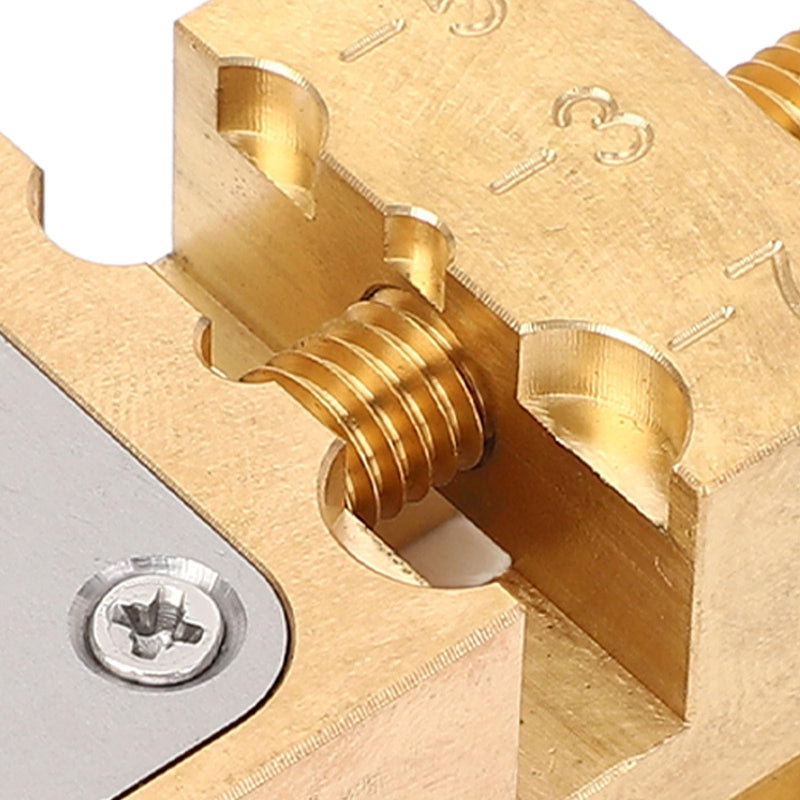 Watch Repair Vise Clamp, Mini Bench Vice Clamp, Mini Flat Clamp Holder Tube Clamp Vise for Jewelers Watchmaker DIY Carving, 0.2-1.5mm Hole Dia
