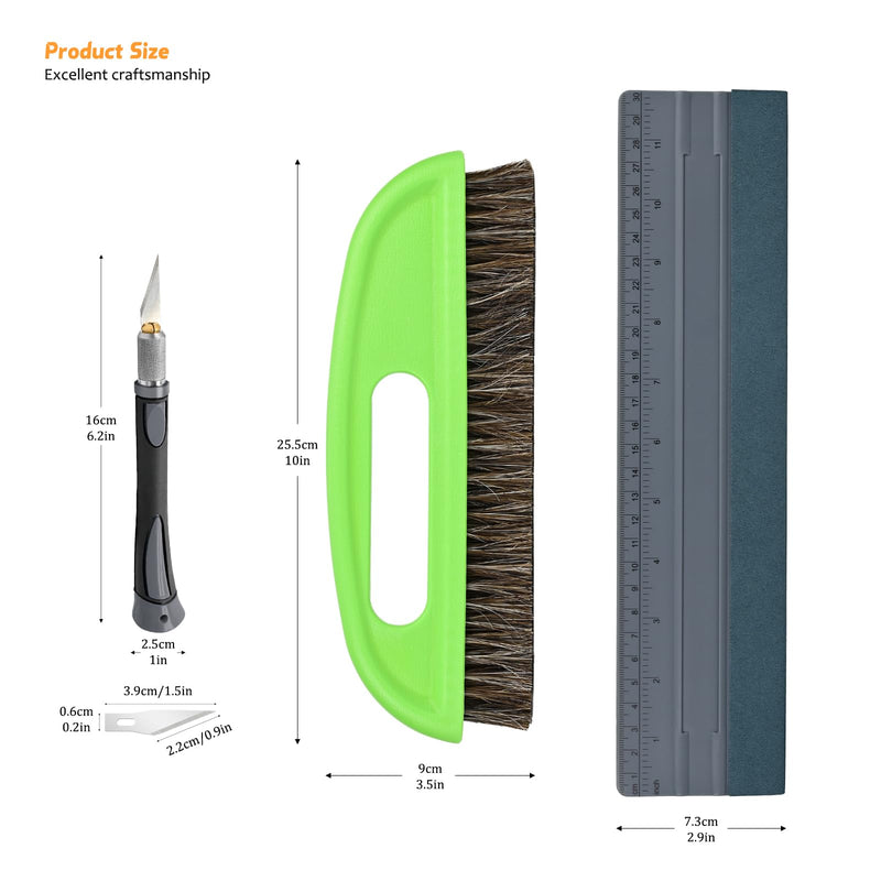EHDIS Wallpaper Smoothing Tool Kit Wallpaper Smoothing Brush Large Wallpaper Squeegee for Applying Peel and Stick Wallpaper, Vinyl Backsplash Tile,Smoothing Wallcovering T91-U