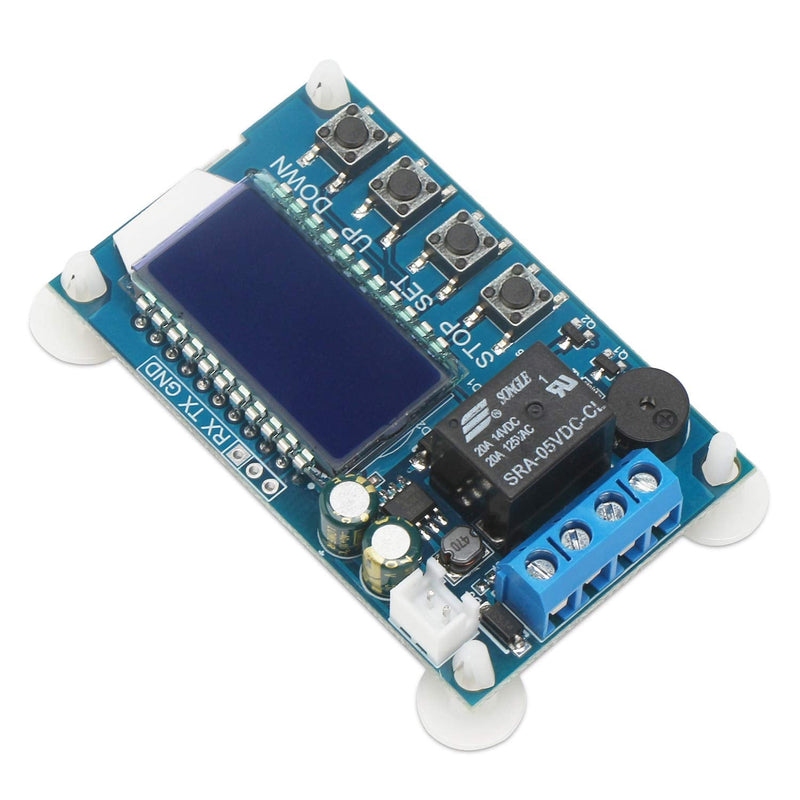 DROK Electronic Thermostat Controller, DC 6-30V 24V Digital Temperature Control Board -50 to +110 Degree Celsius High Accuracy LCD Digital Micro Temp Control Switch Module with Waterproof Sensor Probe 1