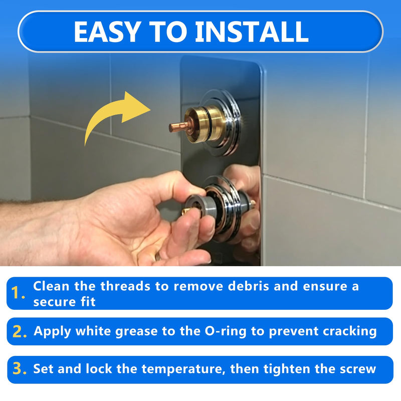 47582000 Thermostatic Shower Cartridge Compatible with GrohTemp/Grotherm