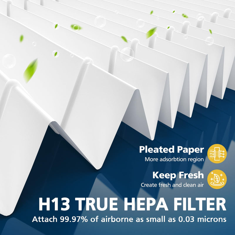 2 Pack JF239 Replacement Filter for JF239 & JF268 Air Puri-fier for Home