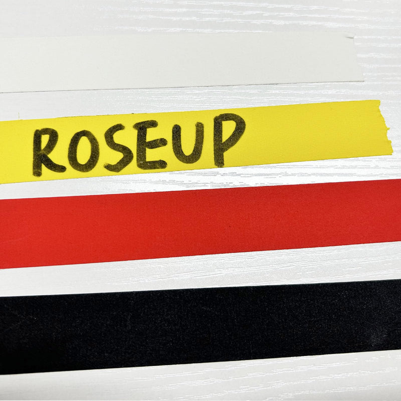 ROSEUP Gaffers Tape 1" x 33 Yards, Cloth Matte Yellow Tape, Non Reflective Gaffer Tape Heavy Duty Waterproof Easy to Tear Gaff Cloth Tape