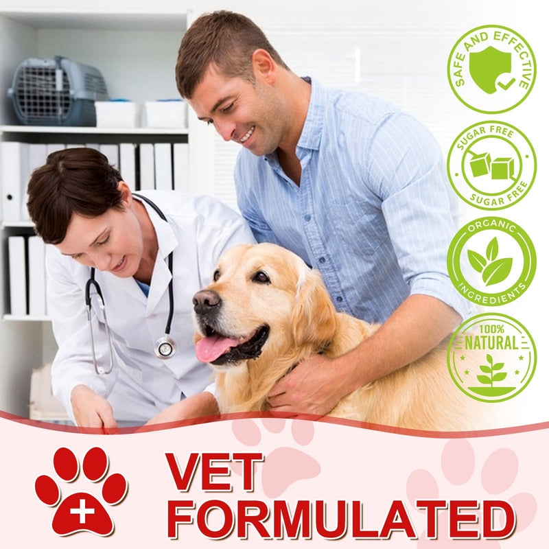 Cranberry for Dogs, 180P Cranberry Urinary Tablets for Dogs - Supports Bladder Infection, Urinary Tract, Bladder Stone & Dog UTI, Pet Supplement Treats for Dogs, Chicken Flavor - 180P Chewable Tablets 5.1OZ - PawsPlanet Australia