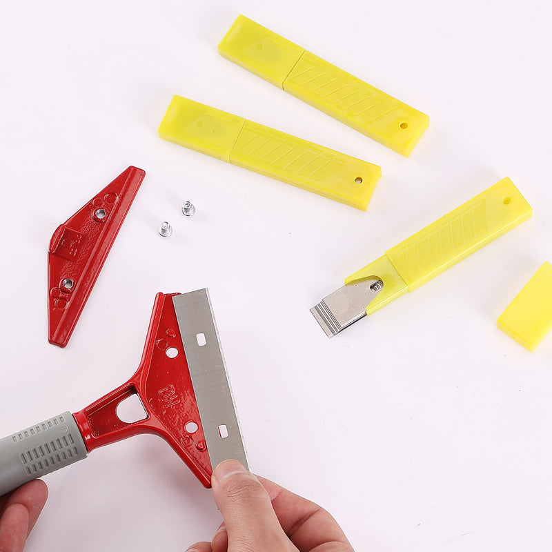 Bates- Replacement Scraper Blades, 4 Inch, 30 Pcs, Scraper Blades, Floor Scrapper Blade, Replacement Razor Blades, Carbon Steel Razor Blades, Paint Scraper Blades, 4 Inch Scraper Blades