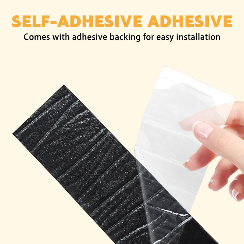 Water-Pipe-Insulation-Wrap-Foam-Tube 4" W x 33 FT Self Adhesive Outdoor Foam and Foil Water Pipe Insulation Wrap for Winter 4" W x 33' L
