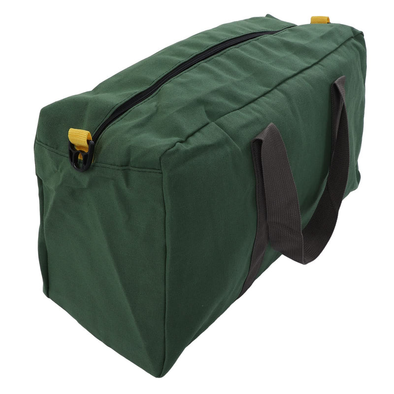 Fdit Hand Tool Storage Bag, Heavy Duty Large Capacity, Wide Mouth Portable, Wearable Material, 18 in, for Wrenches, Electrician