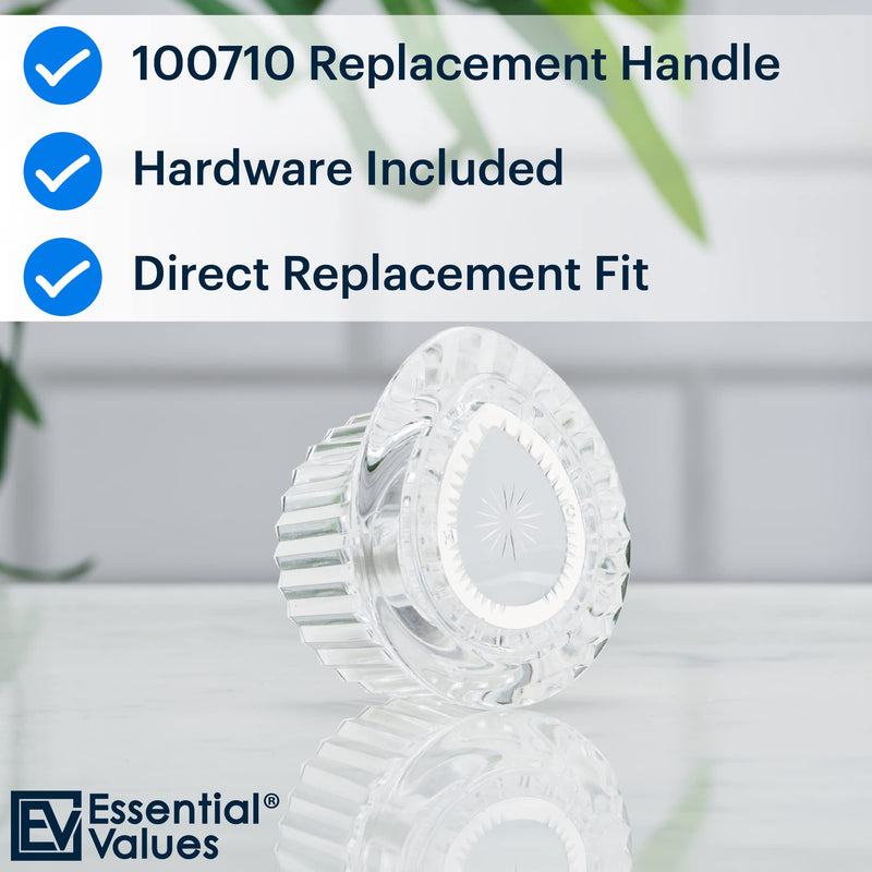 Aftermarket Compatible Moen Shower Handle Replacement (100710) Tub & Shower Knob - Compatible Moen Posi Temp Handle Kit