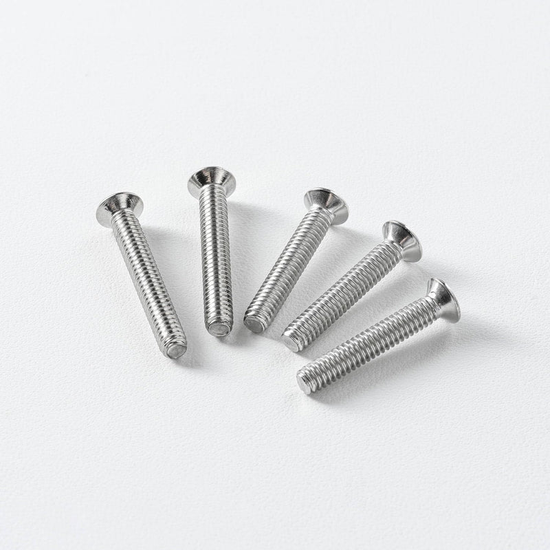 5/16-18 x 4'' (10 Pack) Flat Head Machine Screw, Phillips Drive, 304 Stainless Steel 18-8, Bright Finish, Fully Machine Thread 5/16 x 4''