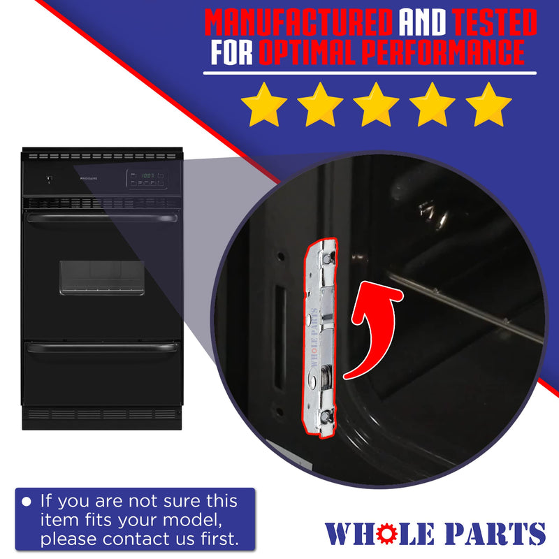 Whole Parts Range Door Hinge Receptacle Part # 318328010 - Replacement & Compatible with Some Frigidaire, Tappan, Kenmore and Sears Ranges