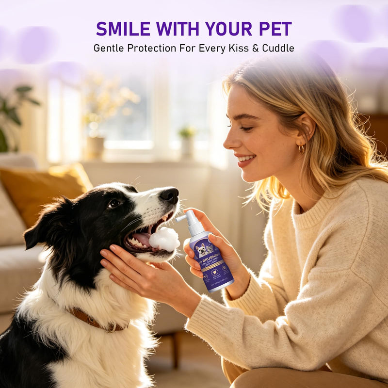 No-Brushing Oral Care Spray for Dogs & Cats (50ml)