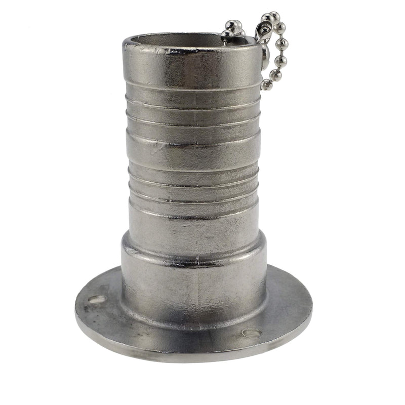 NEW Casting Mirror- Polished 316 SS for 1-1/2''(38MM) Marine Boat Yacht Caravan -Metal Tank Deck Fill Filler with Key Cap and Key 1.5inch GAS filler