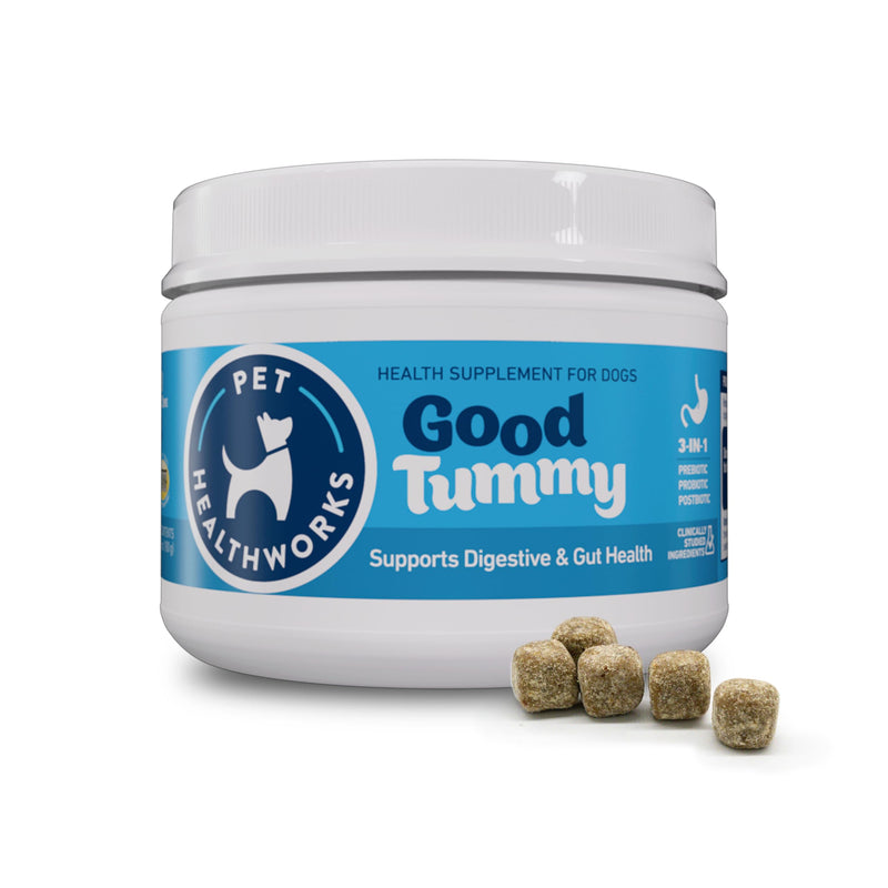Good Tummy Probiotic Chews for Dogs – Supports Digestive Health, Controls Gas, Promotes Healthy Immune Function – Beef Flavor, 60 Soft Chews
