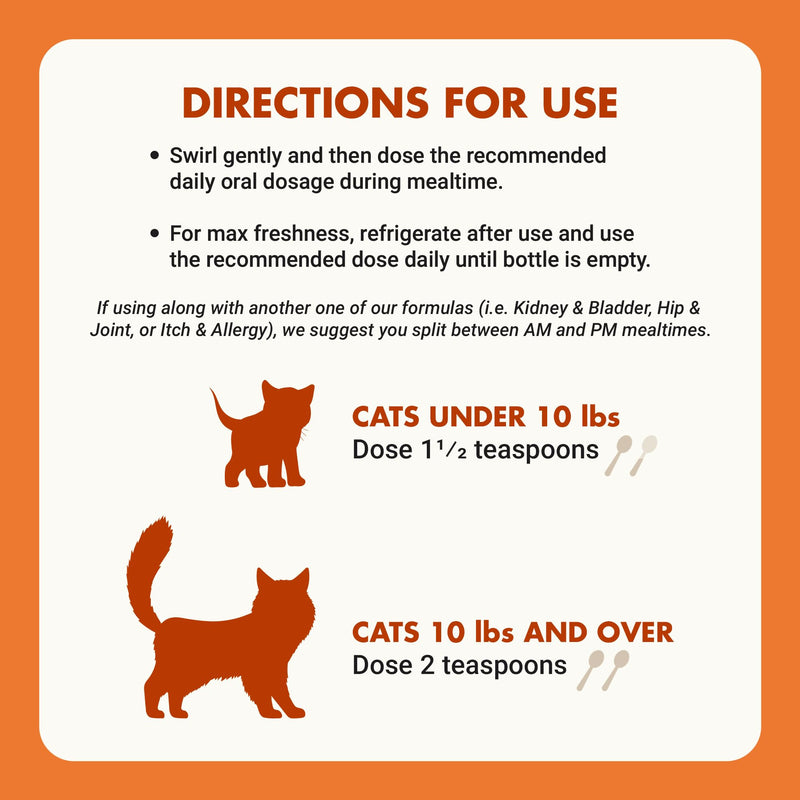 LIQUID-VET Cat Pre & Postbiotic Supplement Advanced Digestive Support for Cats with Premium Gravy Formula for Optimal Gut Health and Wellbeing 8 oz (AllergyFriendly Unflavored) Professional Unflavored