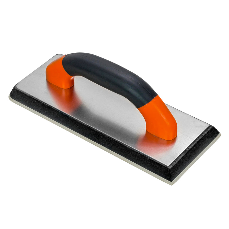 Mutt Tools Rubber Grout Float – 9.5” x 4 Inch Grout Float for Tile with Ergonomic Handle and Non-Stick Gum Rubber – Used for Masonry and Tile Installation