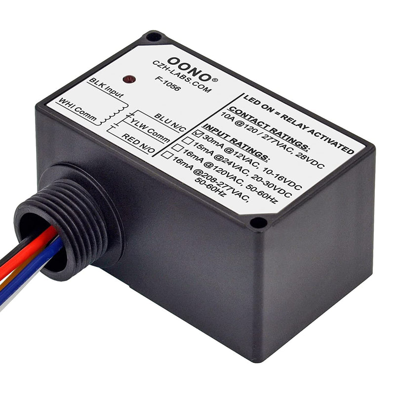 SPDT 10Amp Power Relay Module, Plastic Enclosure and Pre-Wired (AC/DC 12V) AC/DC 12V