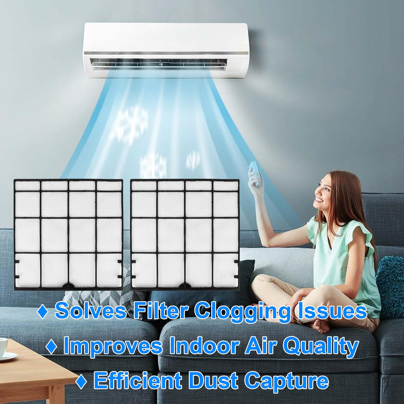 4007597 Mini Split Air Filter for Daikin Mini Split Units, 2Pcs