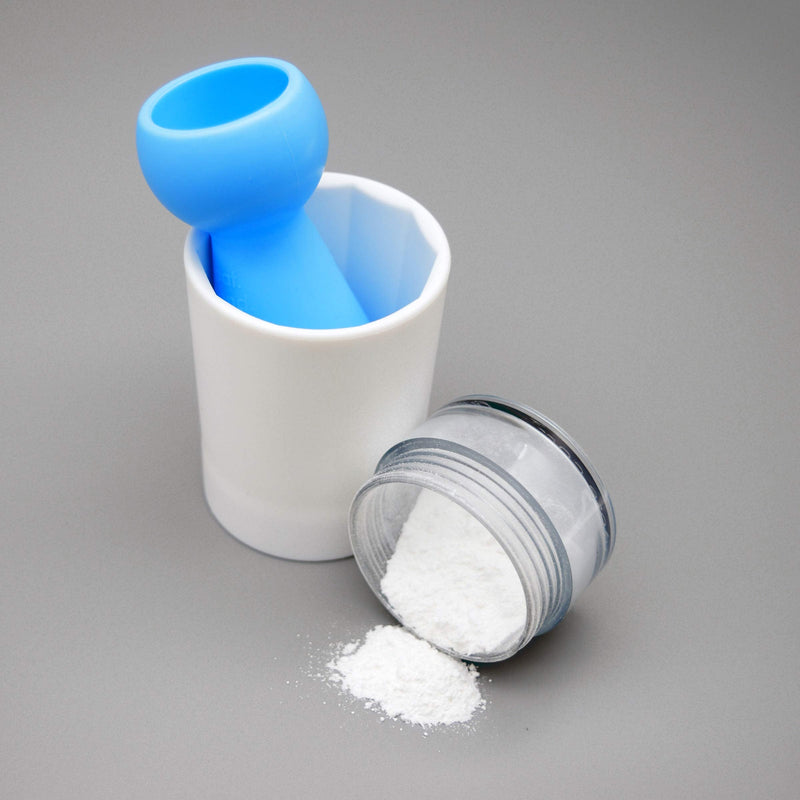 EQUADOSE Pill Crusher for Adults, Seniors & Pets, Pug Tablet Grinder Pulverizer for Feeding Tubes, Pet Meds, Easy Swallowing, Fine Powder Crusher for Medications, Travel-Friendly and Easy to Use