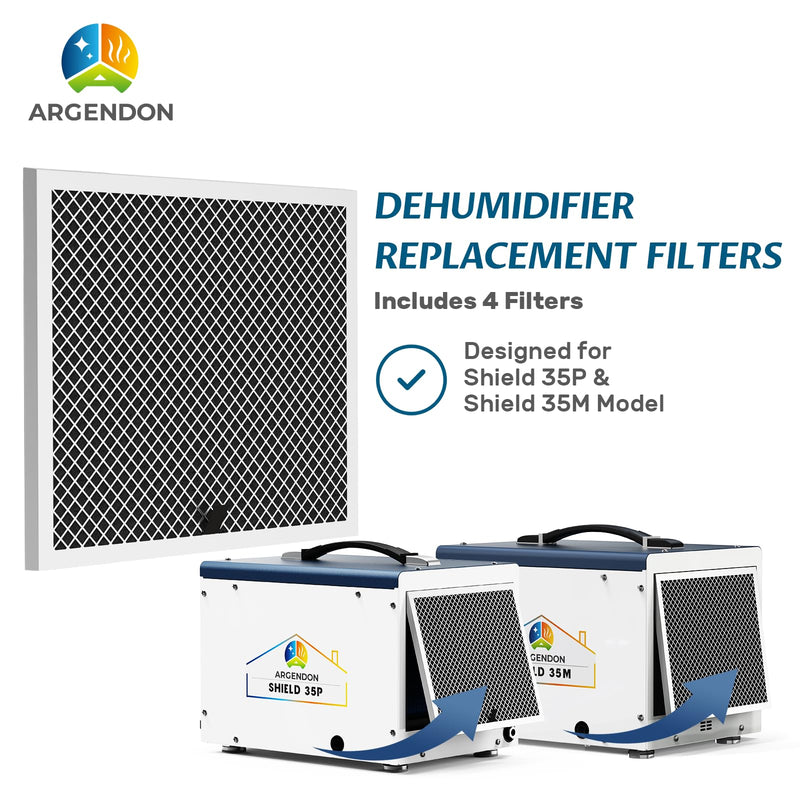 ARGENDON Filter Replacement Black