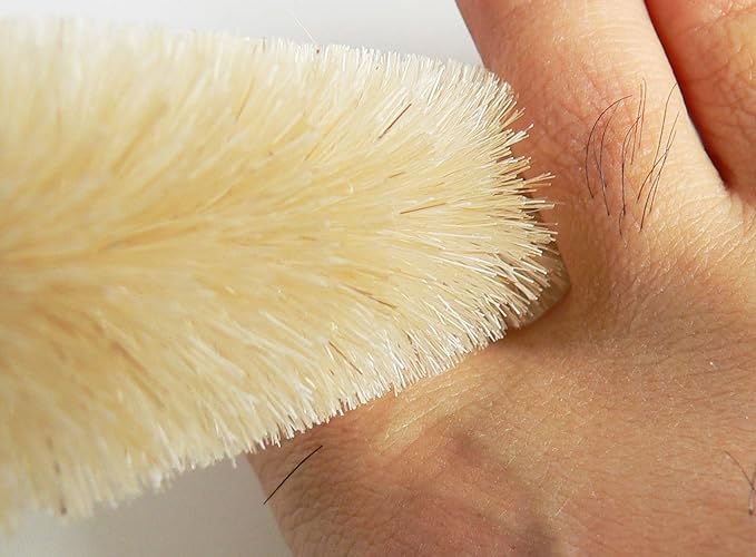 Clean between your fingers, Corona Killer, Finger Brush, White Horse Hair, Ordinary, Set of 2, Commonly known as Finger Brush, For Athlete's Foot Prevention, Nursing Care, etc - NewNest Australia