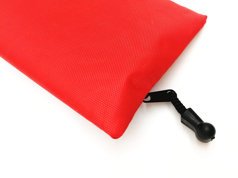 Red Emergency Bag First Aid Bag Small Empty Travel Rescue Bag Pouch First Responder Storage Medicine Pocket Bag for Car Home Office Kitchen Sport Ourdoors Bag Only (6.3x4.3) 6.3x4.3inch