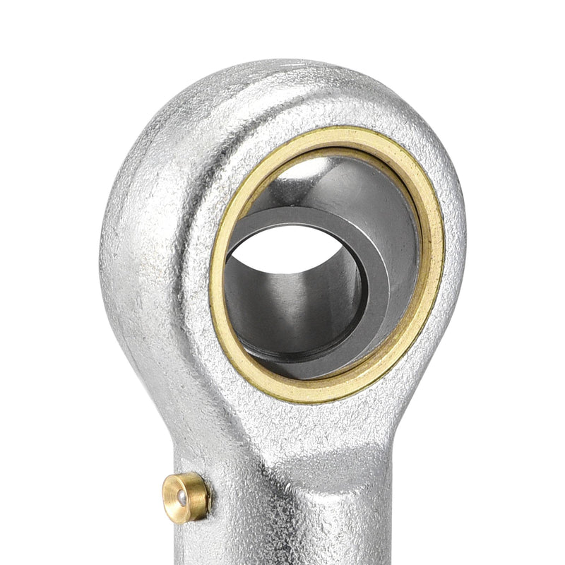 uxcell PHSB6 Rod End Bearings 3/8-inch Bore Pre-Lubricated Bearings 3/8-24 Female Thread Left Hand 2pcs 3/8"