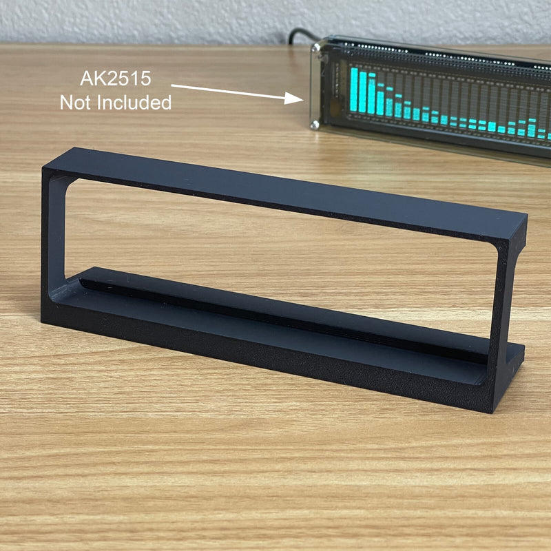 Stand for AK2515 Audio Spectrum Analyzer, Angled Display Holder, Easy Access to Ports, Desk and Entertainment Setup, Made in the USA