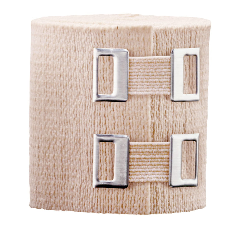ACE Brand 2 Inch Elastic Bandage with Clips, Beige, 2 in x 51.2 in, Great for Elbow, Ankle, Knee & More, Comfortable Design for Prolonged Wear, Easy-to-Use Wrap Design (207310) 2"