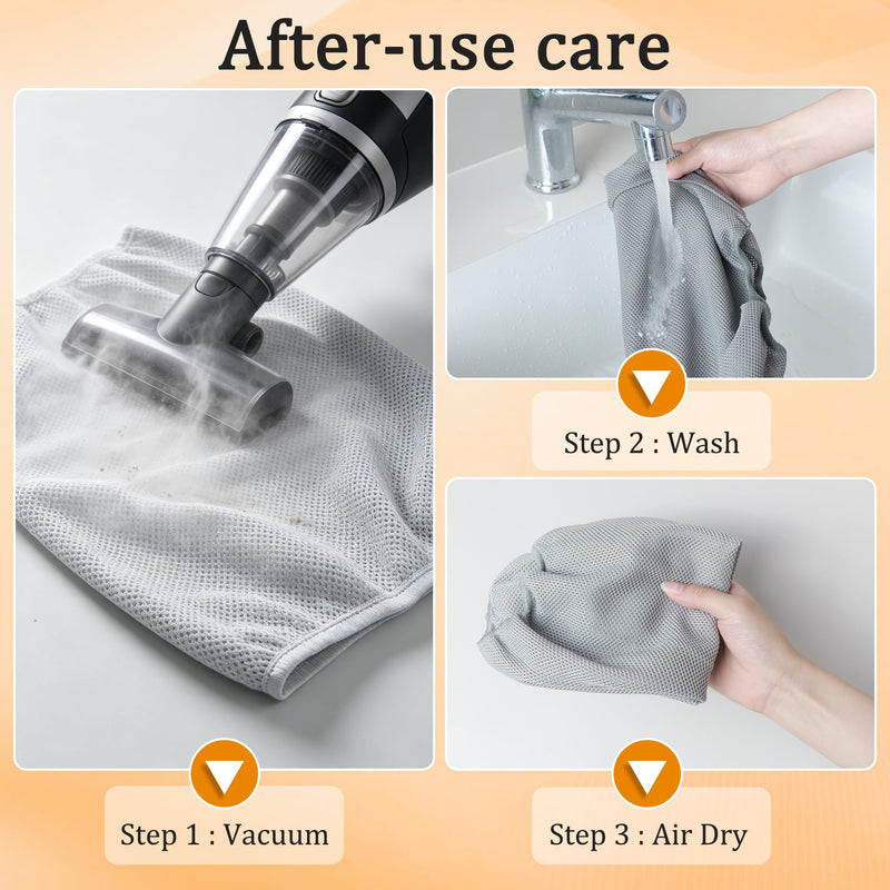 2 Packs Pre-Filter Replacement Cover Compatible with Blueair Blue Pure 411, 411+, 411 Auto Air Cleaner Purifier, Washable Fabric Pre Filter