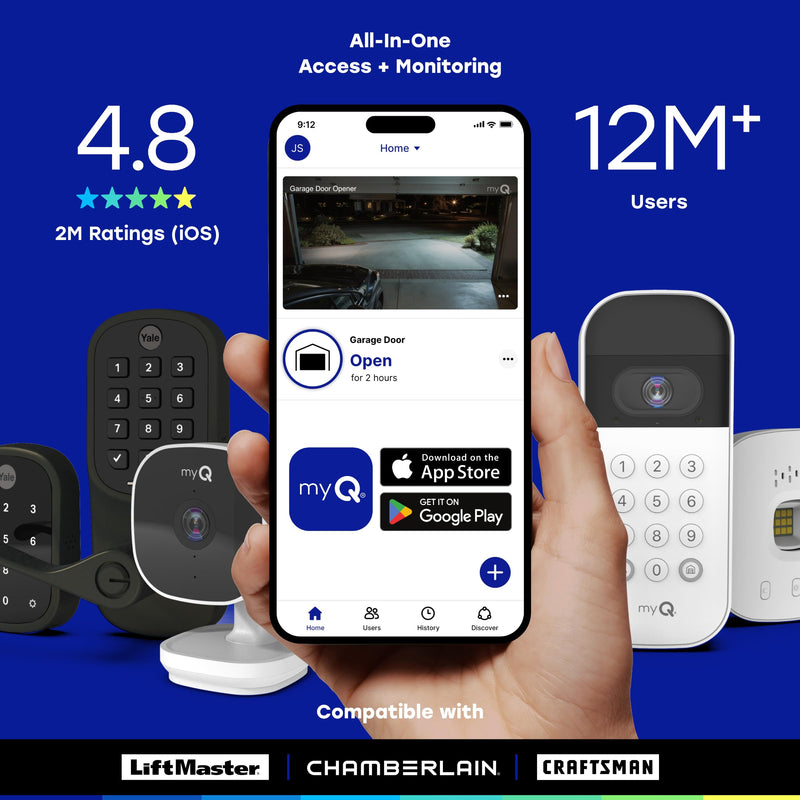 Chamberlain myQ Smart Outdoor Wired Camera Smart Outdoor Camera 1pk