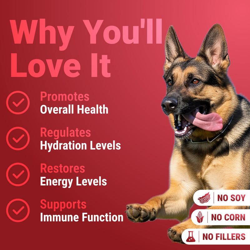 WuffWell Turkey Tail Mushroom Supplement for Dogs - Immune Support Mushrooms - Dog Mushroom Supplements for Health - Turkey Tail for Dogs - Mushroom Powder for Dogs - Natural Dog Wellness