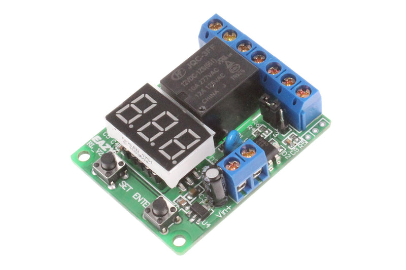 NOYITO Voltage Relay Module Upper Lower Limit Detection Control Switch Off ON Over Voltage Protection Battery Charge Discharge Timing (12V) 12V