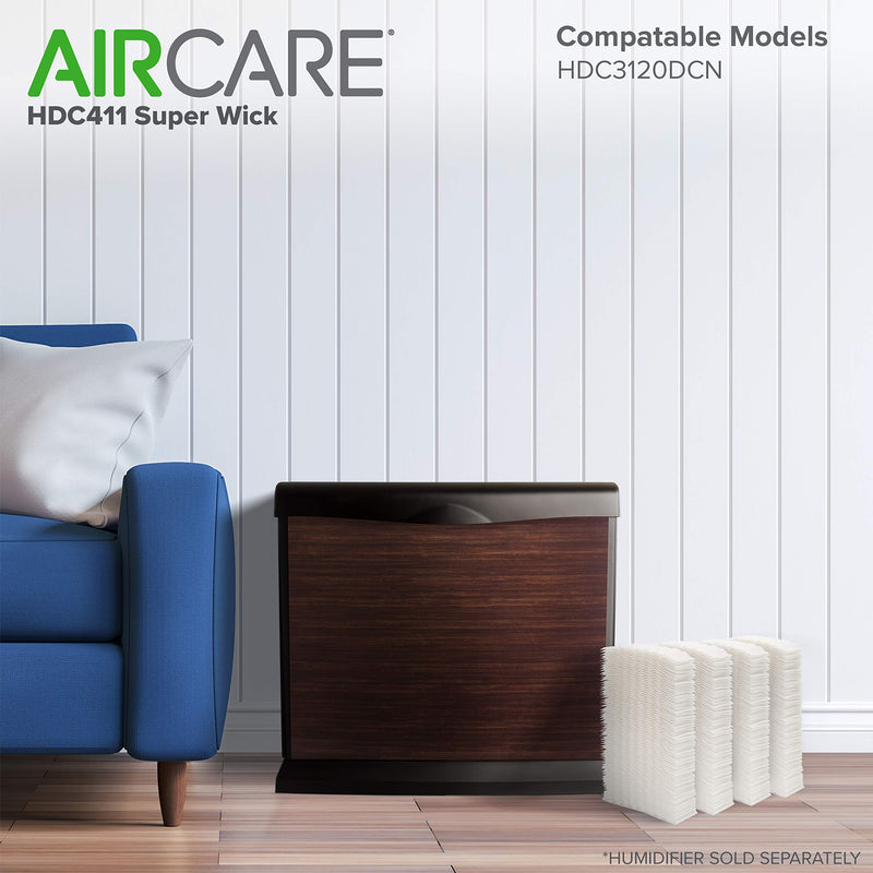 AIRCARE HDC411 Replacement Humidifier Wick, 4-Pack (1) 1