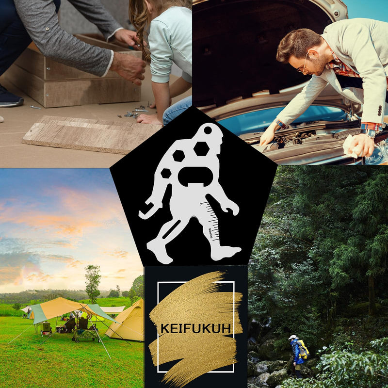 Fun Multitools Men Gifts Idea - Cool Dad Gifts for Fathers Day Hand Tools Gift, Unique Birthday Gift for Him DIY Camping Accessories Valentines Day Gift, Christmas Stocking Stuffers for Adult Teen Boy Ape