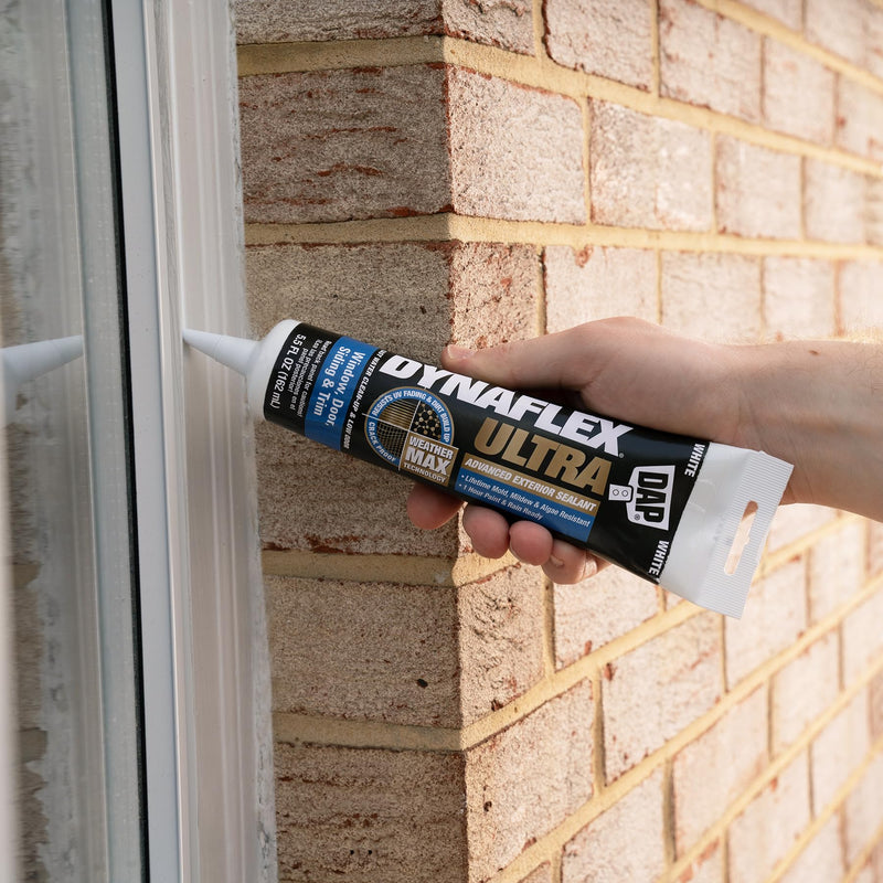DAP Dynaflex Ultra Advanced Exterior Sealant, White, 5.5 Oz (7079818208)