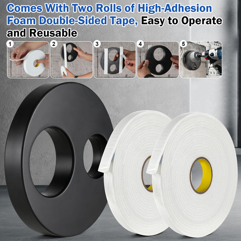 Core Drill Bit Hole Guide – Positioner Compatible with Various Sizes of core Drill bits (7", 2-1/2",1-1/2",),Precise Positioning and Drilling Even on Rough Concrete and Smooth Tile Surfaces 7", 2-1/2", 2-1/4",1-1/2",1-1/4"