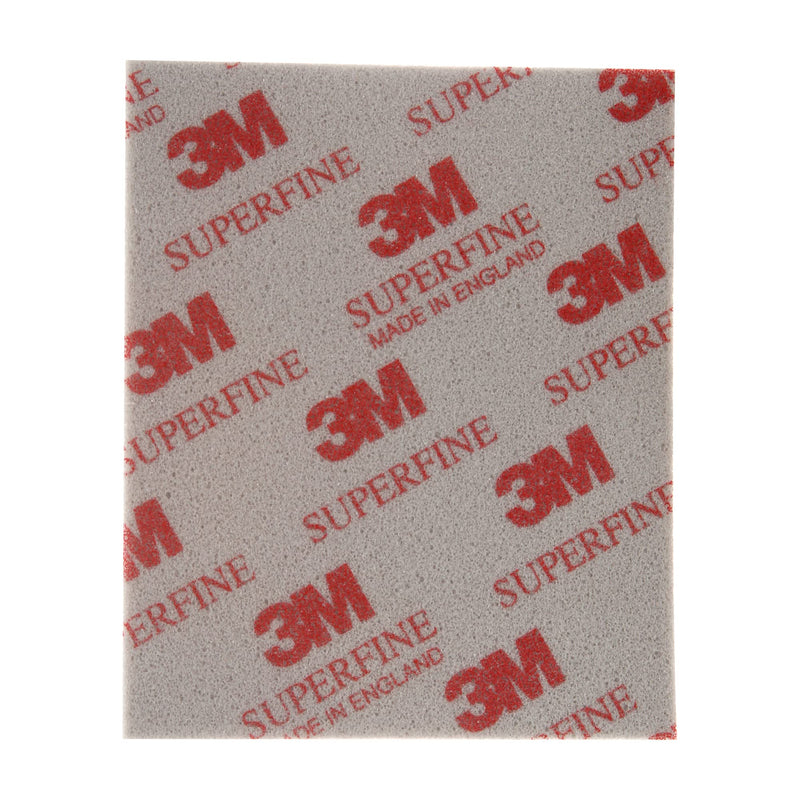 3M Softback Sanding Sponge 02602, 4 1/2 x 5 1/2 in, 20 Pack, Superfine Grit, Fast Cutting 4 x 5 1/2 in