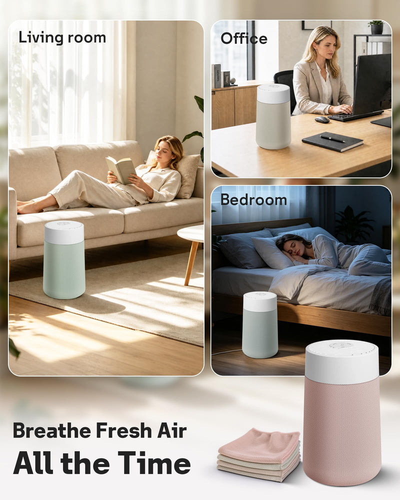 Leemone Mini Max Pre-Filter Covers for Blueair Blue Pure Mini Max Bundle