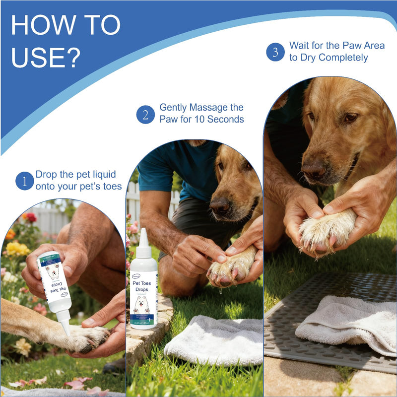 Dog Paw Cleaner – 3.4 OZ No-Rinse Dog Paw Washer, Plant-Based Formula, Deep Cleans Stains, Gentle Soothes & Moisturizes, Suitable for Puppies to Large Breeds, Puppy Essentials