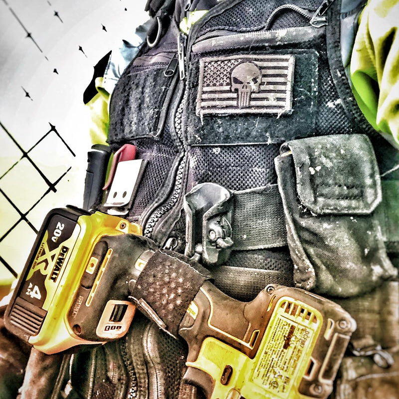 Spider Tool Holster - Self Locking, Quick Draw, Universal Tool Holder - Clips onto Any Belt - Requires Other Spider Tool Holster Accessories