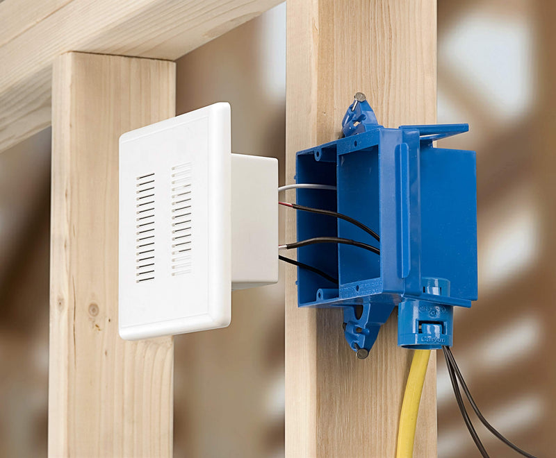 NICOR Lighting PRCP2 PrimeChime Plus 2 Door Bell Kit, White