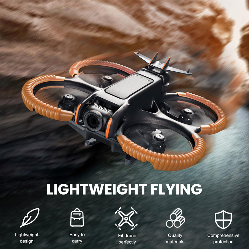 STARTRC 3-IN-1 Avata 2 Accessories bundles,Avata 2 Propeller Guard+Tail+Landing gear Protector for DJI Avata 2 fly more combo Drone Protection(Not including drone)